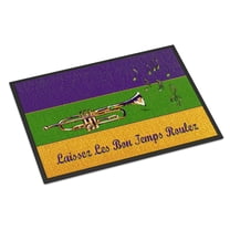 Mardi Gras Door Mat Doormat