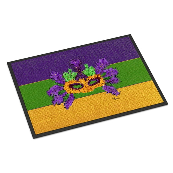 Mardi Gras Door Mat Doormat