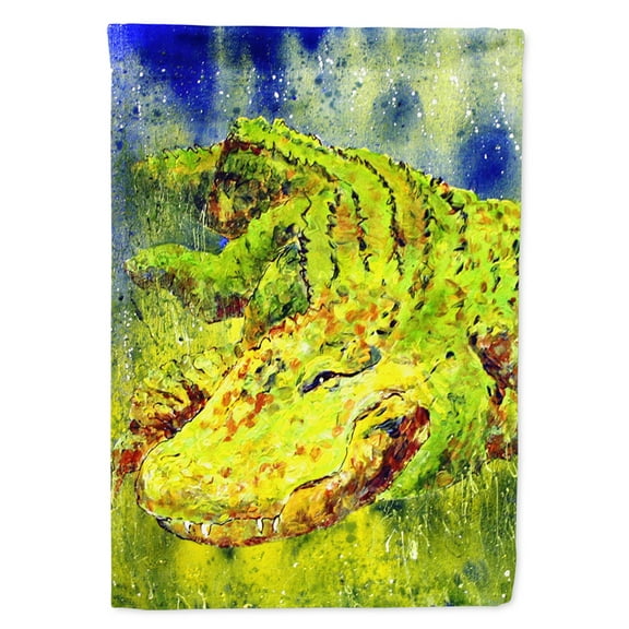 Carolines Treasures 8390-FLAG-PARENT Alligator Flag multicolor