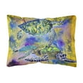 thumbnail image 1 of Carolines Treasures 8394PW1216 Turtle Canvas Fabric Decorative Pillow, 12H x16W, multicolor, 1 of 3