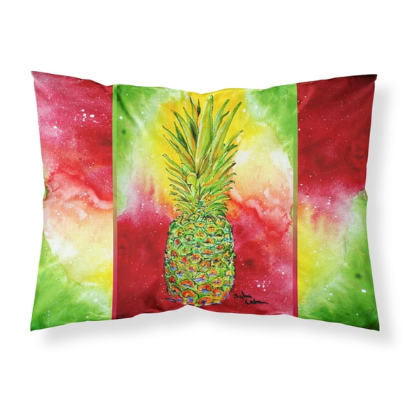 Carolines Treasures 8395PILLOWCASE Pineapple Fabric Standard Pillowcase Standard multicolor