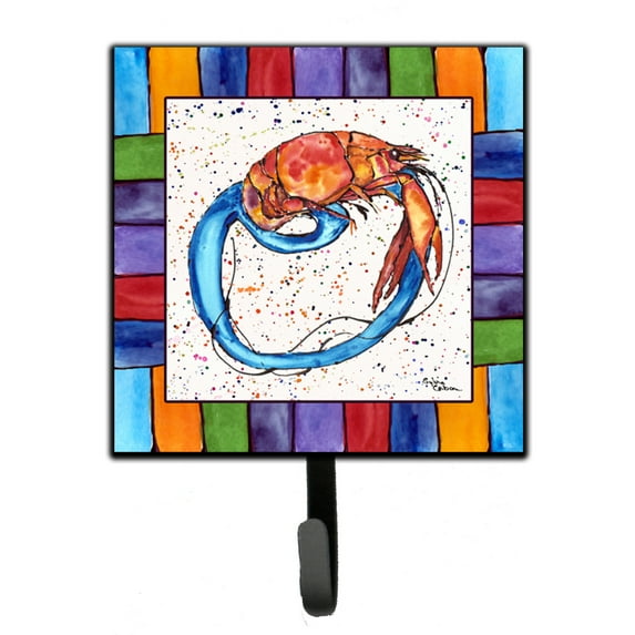 Carolines Treasures 8438-OSH4 Beach and Seafood Leash or Key Holder Single Hook multicolor