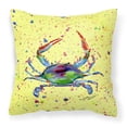 thumbnail image 1 of Carolines Treasures 8452PW1414 Crab Fabric Decorative Pillow 14HX14W multicolor, 1 of 4