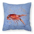 thumbnail image 1 of Carolines Treasures 8458PW1414 Crawfish Fabric Decorative Pillow 14HX14W multicolor, 1 of 4