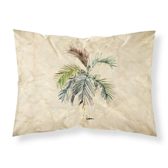 Carolines Treasures 8483PILLOWCASE Palm Tree Fabric Standard Pillowcase Standard multicolor