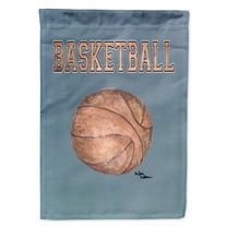 Carolines Treasures 8486-FLAG-PARENT Basketball Flag  multicolor