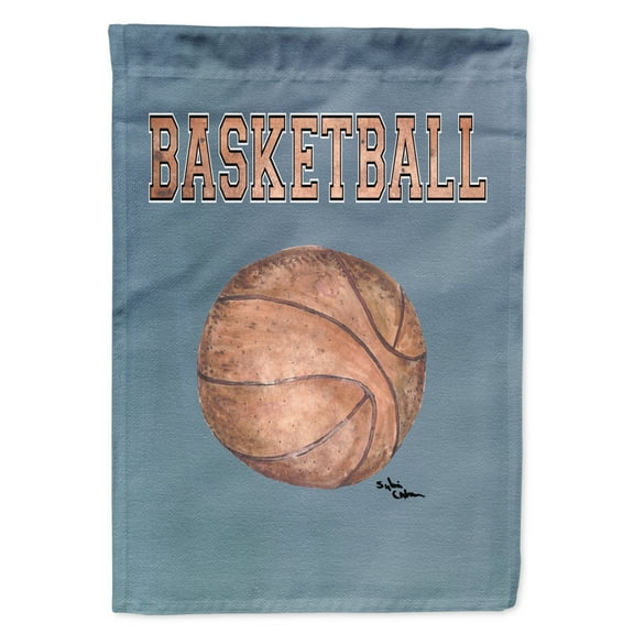 Carolines Treasures 8486-FLAG-PARENT Basketball Flag  multicolor