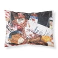 thumbnail image 1 of Carolines Treasures 8536PILLOWCASE Red Beans and Rice Fabric Standard Pillowcase Standard multicolor, 1 of 2
