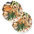 thumbnail image 1 of Set of 2 Cup Holder Car Coasters, 1 of 1