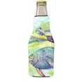 thumbnail image 1 of Carolines Treasures 8544BOTTLE Manatee Longneck Beer bottle sleeve Hugger with Zipper 12 oz., 1 of 2