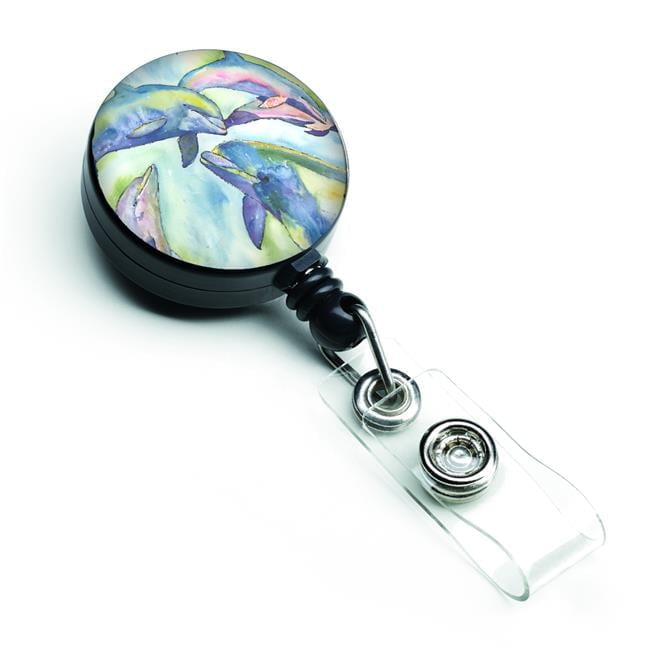 Carolines Treasures 8548BR Dolphin Retractable Badge Reel