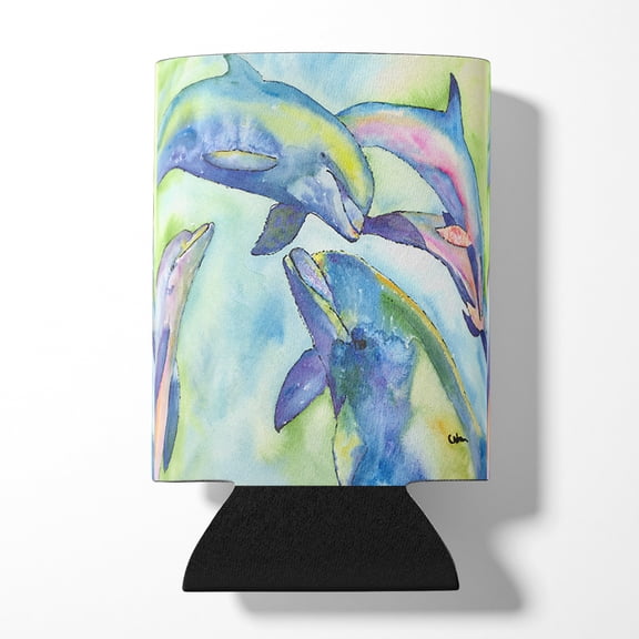 Carolines Treasures 8548CC Dolphin Can or Bottle Hugger Can Hugger multicolor