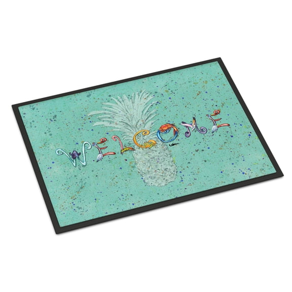 Carolines Treasures 8561-JMAT Pineapple Doormat 24x36 36"L x 24"W multicolor