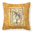 thumbnail image 1 of Carolines Treasures 8614PW1414 Palm Tree Fabric Decorative Pillow 14HX14W multicolor, 1 of 4