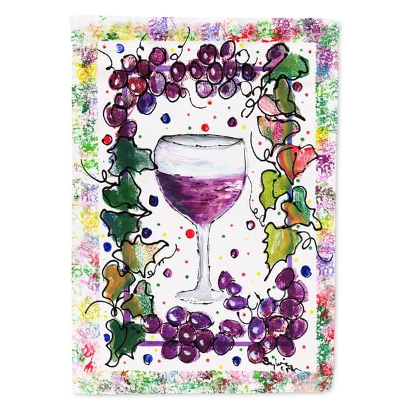 Carolines Treasures 8616-FLAG-PARENT Wine Flag multicolor