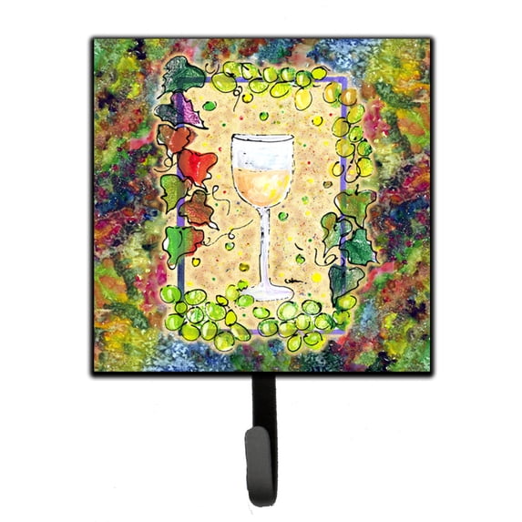 Carolines Treasures 8617SH4 Wine Leash or Key Holder Single Hook multicolor