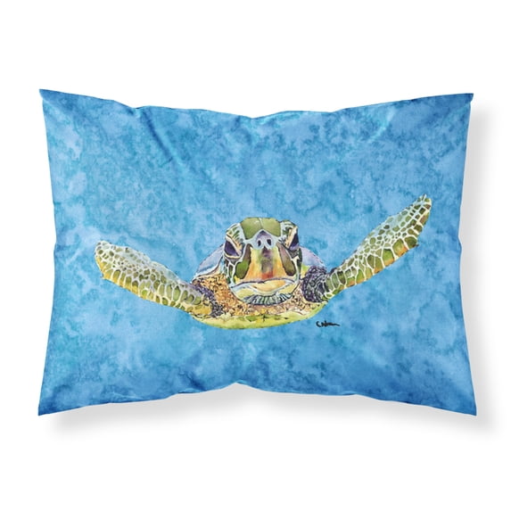 Carolines Treasures 8653PILLOWCASE Turtle Fabric Standard Pillowcase Standard multicolor