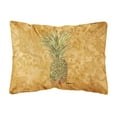 thumbnail image 1 of Carolines Treasures 8654PW1216 Pineapple Canvas Fabric Decorative Pillow, 12H x16W, multicolor, 1 of 3