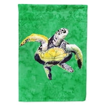 Carolines Treasures 8671-FLAG-PARENT Turtle Dancing Flag multicolor