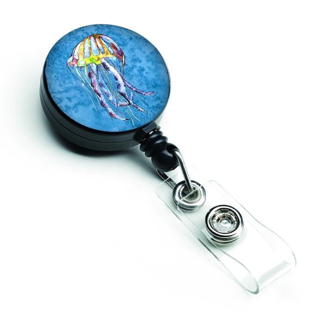 Carolines Treasures 8682BR Jellyfish Retractable Badge Reel