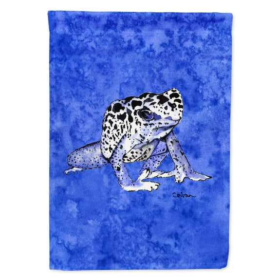 Carolines Treasures 8687-FLAG-PARENT Frog Flag multicolor