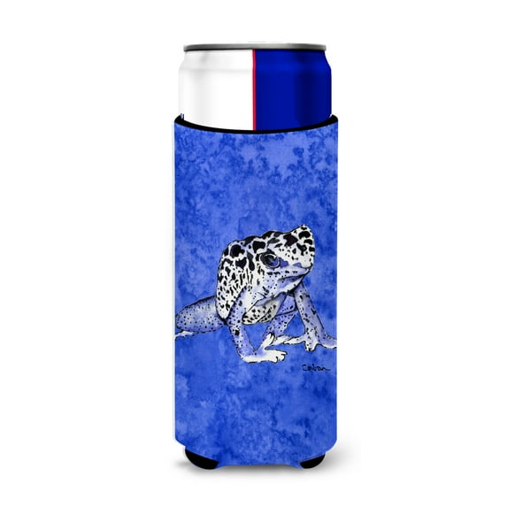 Carolines Treasures 8687MUK Frog Ultra Hugger for slim cans Slim Can multicolor