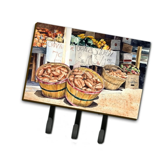 Carolines Treasures 8699TH68 Farmers Market Leash or Key Holder Triple multicolor