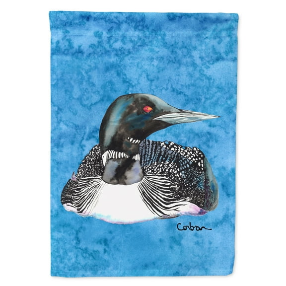 Carolines Treasures 8717-FLAG-PARENT Loon  Flag  multicolor