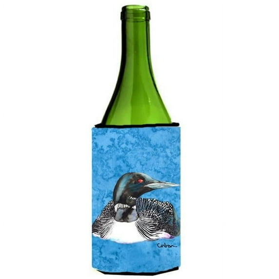 Carolines Treasures 8717LITERK Loon Wine bottle sleeve Hugger 24 oz.