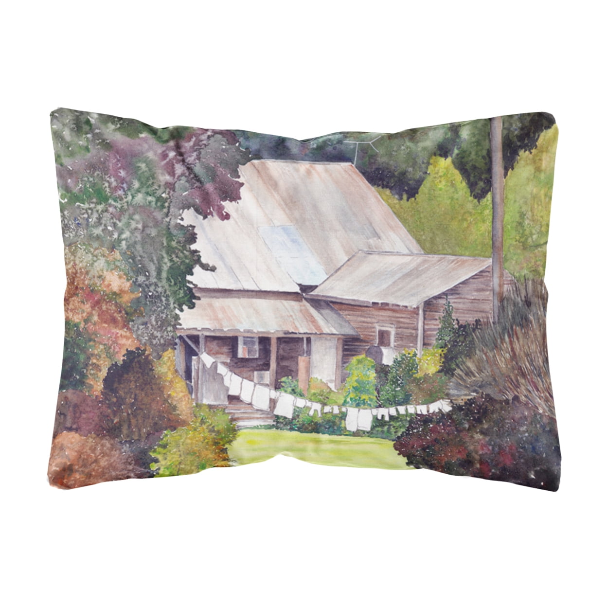 Carolines Treasures 8741PW1216 Wash Day Decorative Canvas Fabric Pillow, 12H x16W, multicolor