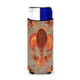 thumbnail image 1 of Carolines Treasures 8744MUK Thanksgiving Turkey Fleur de lis Ultra Hugger for slim cans Slim Can multicolor, 1 of 6