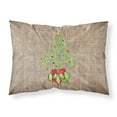 thumbnail image 1 of Carolines Treasures 8745PILLOWCASE Christmas Tree Fleur de lis Fabric Standard Pillowcase Standard multicolor, 1 of 2