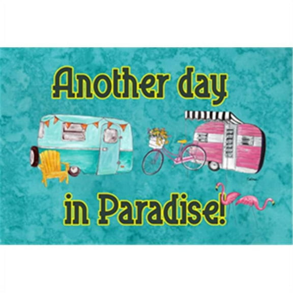 Carolines Treasures 8758PLMT 11 x 18 in. Another Day in Paradise Fabric Placemat