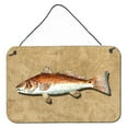 thumbnail image 1 of Carolines Treasures 8807DS812 Red Fish Wall or Door Hanging Prints 8HX12W multicolor, 1 of 1