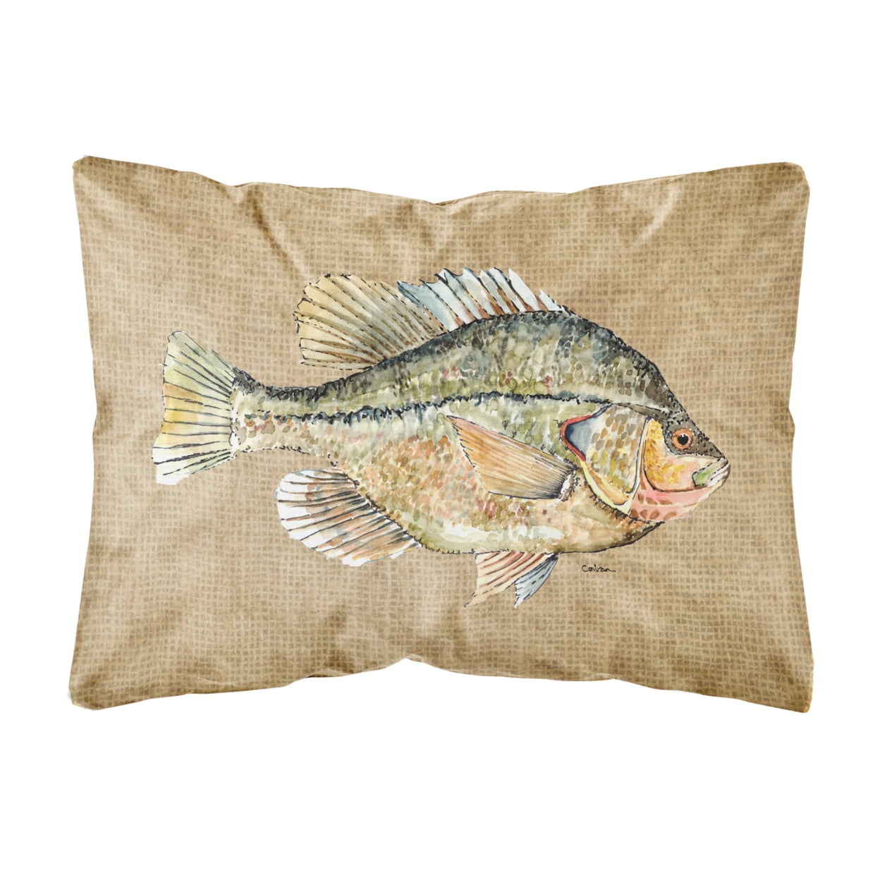 Carolines Treasures 8808PW1216 Croppie Canvas Fabric Decorative Pillow, 12H x16W, multicolor