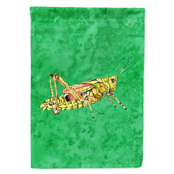 Carolines Treasures 8849-FLAG-PARENT Grasshopper on Green Flag multicolor