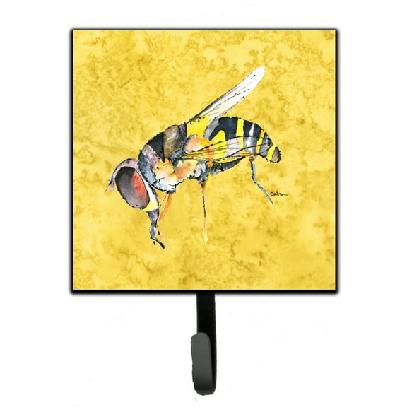 Carolines Treasures 8851SH4 Bee on Yellow Leash or Key Holder 7Hx4.25W multicolor
