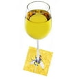 thumbnail image 1 of Carolines Treasures 8852WM Bee On Yellow Fabric Wine Marker, 1 of 1