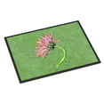 thumbnail image 1 of Carolines Treasures 8853MAT Gerber Daisy Pink Doormat 18x27 27"L x 18"W multicolor, 1 of 4