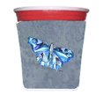 thumbnail image 1 of Carolines Treasures 8856RSC Butterfly On Gray Red Solo Cup bottle sleeve Hugger - 16 To 22 oz., 1 of 1
