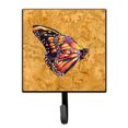 thumbnail image 1 of Carolines Treasures 8858SH4 Butterfly on Gold Leash or Key Holder 7Hx4.25W multicolor, 1 of 2
