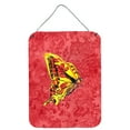 thumbnail image 1 of Carolines Treasures 8862DS1216 Butterfly on Red Wall or Door Hanging Prints 12x16 multicolor, 1 of 2