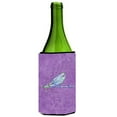 thumbnail image 1 of Carolines Treasures 8865LITERK Dragonfly On Purple Wine bottle sleeve Hugger - 24 oz., 1 of 1