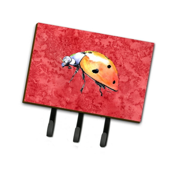 Carolines Treasures 8868TH68 Lady Bug on Red Leash or Key Holder Triple multicolor
