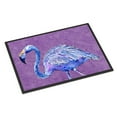 thumbnail image 1 of Carolines Treasures 8874JMAT Flamingo on Purple Doormat 24x36 36"L x 24"W multicolor, 1 of 4