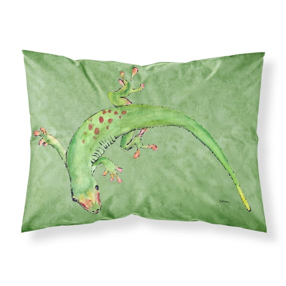 Carolines Treasures 8887PILLOWCASE Gecko Fabric Standard Pillowcase Standard multicolor