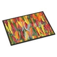 thumbnail image 1 of Carolines Treasures 8893JMAT Hot Peppers Door Mat Indoor Rug or Outdoor Welcome Mat 24x36 Doormat 24H X 36W multicolor, 1 of 4