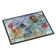 thumbnail image 1 of Carolines Treasures 8975MAT Abstract Mermaid Water Fantasy Door Mat Indoor Rug or Outdoor Welcome Mat 18x27 Doormat  18H, 1 of 2