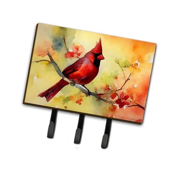 Cardinal Leash or Key Holder 6 in x 9 in