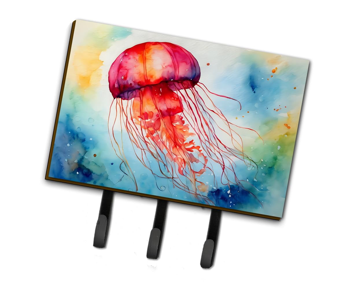 Jellyfish Leash or Key Holder 6 in x 9 in